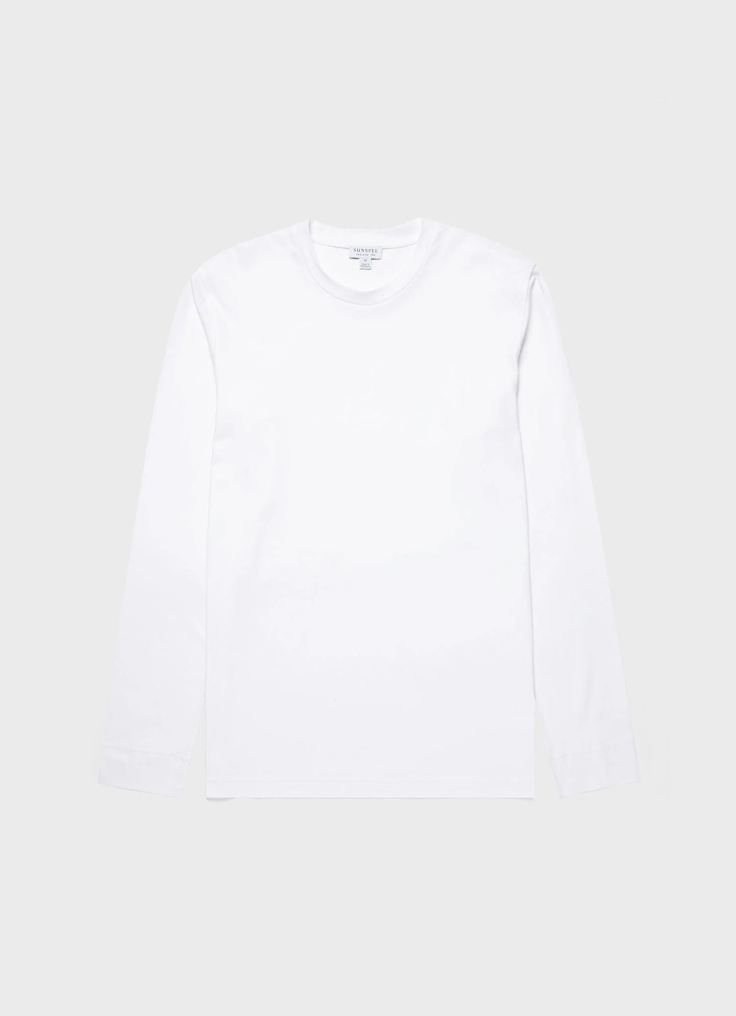 LS Riviera Midweight T‑Shirt White - 1