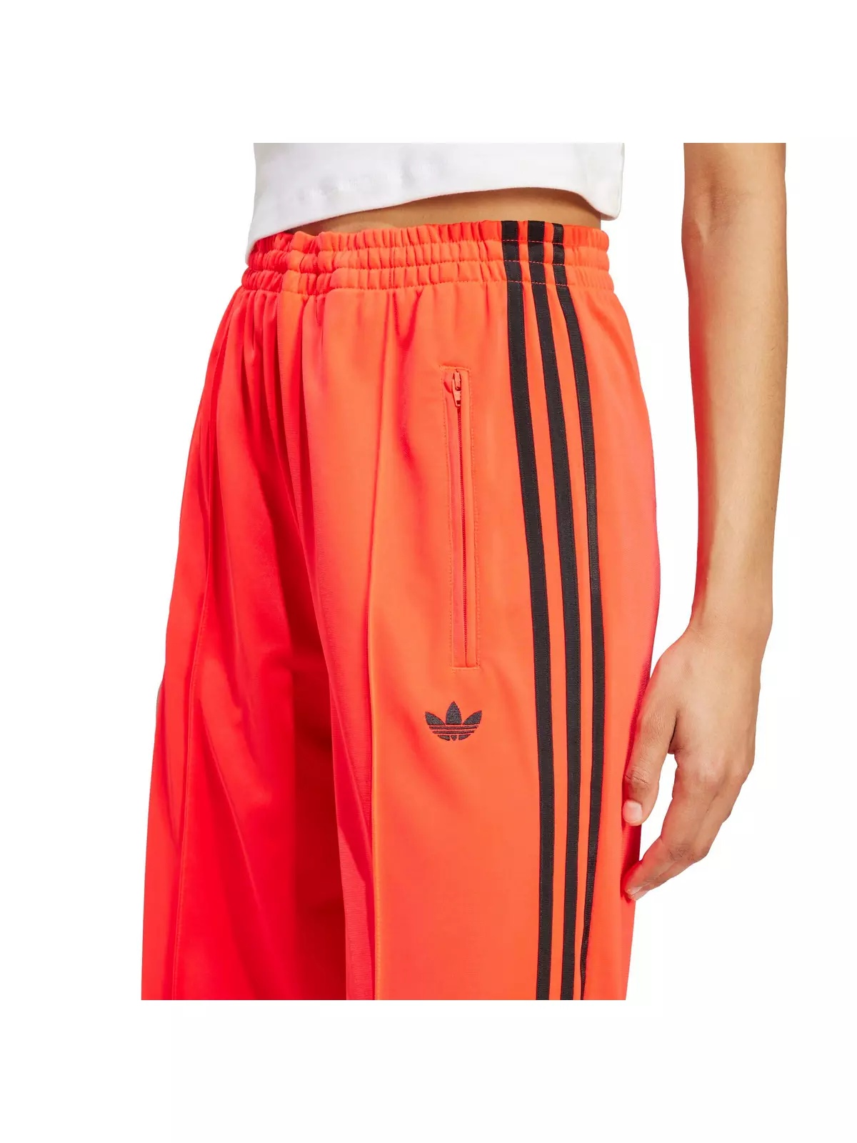 Originals Women's Adicolor Classic Firebird Loose Track Tracksuit Bottoms -Red/Black - 3