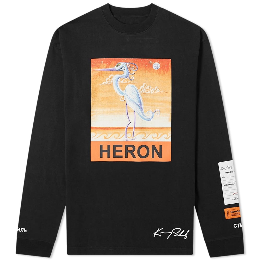 Heron Preston Long Sleeve KS Heron Tee - 1