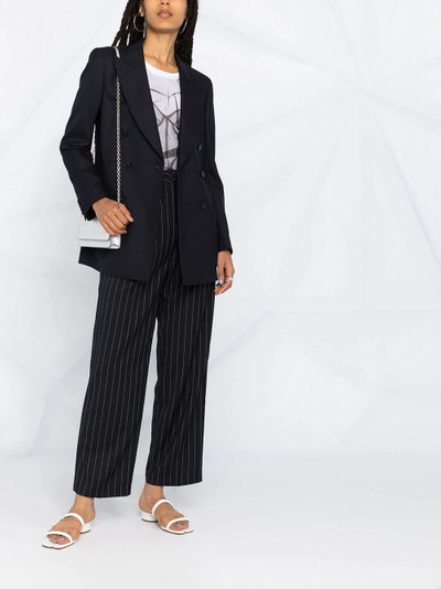 Maison Margiela peak lapels double-breasted blazer outlook