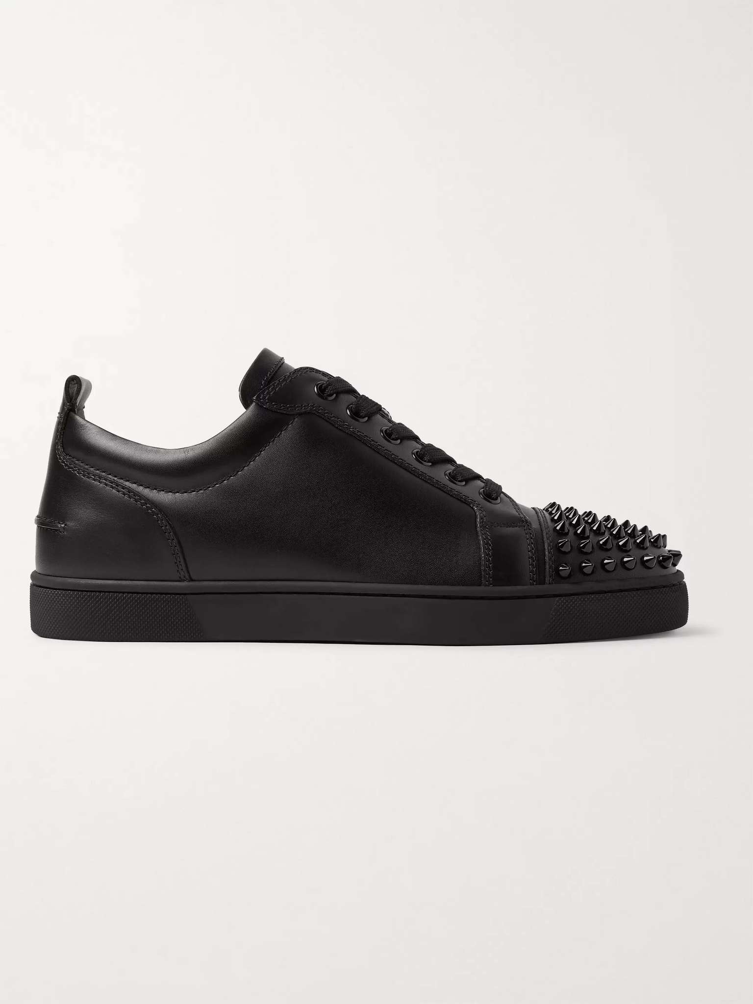 Louis Junior Spikes Cap-Toe Leather Sneakers - 1