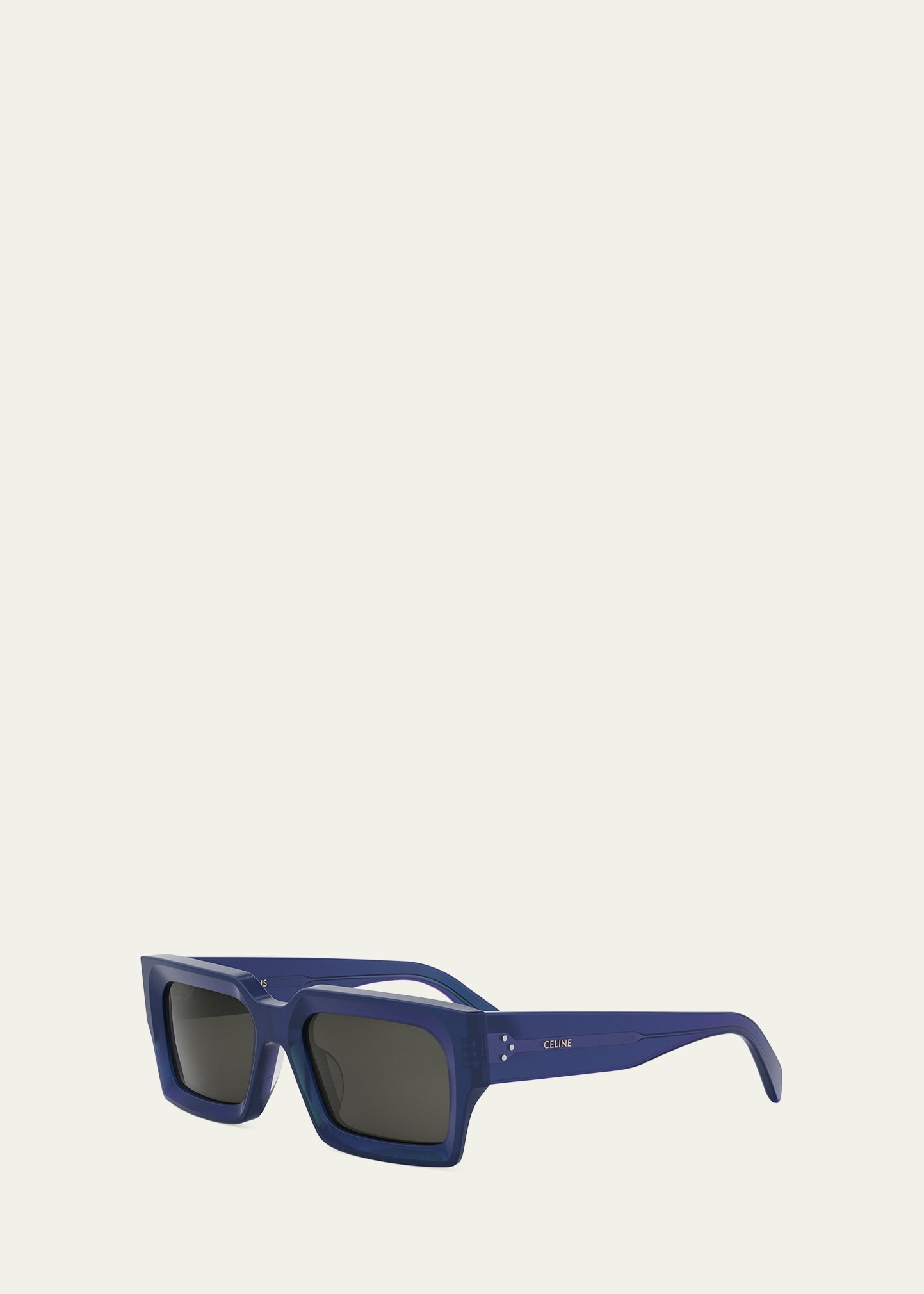 Men's 3-Dot Acetate Rectangle Sunglasses - 2