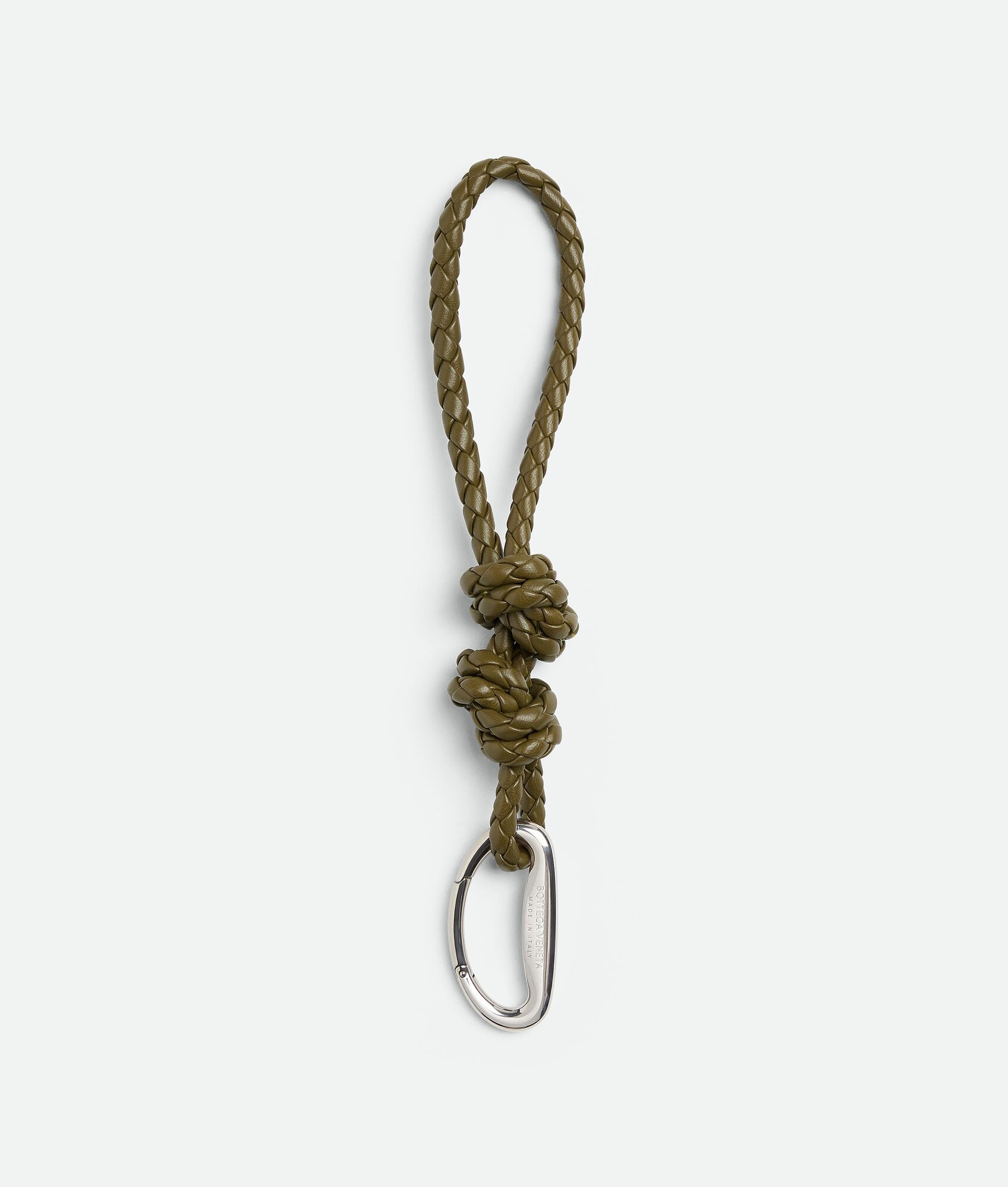 Intreccio Key Ring With Drop Hook - 1