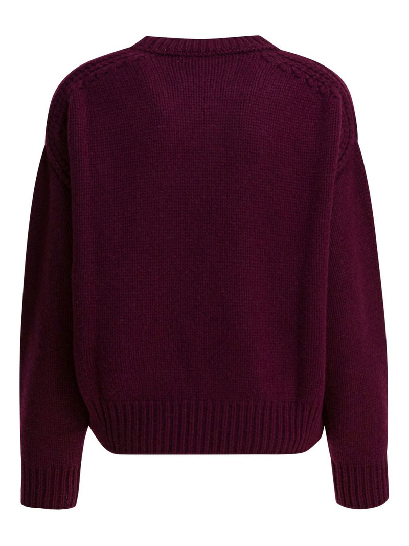 SA SU PHI cable-knit cashmere sweater outlook