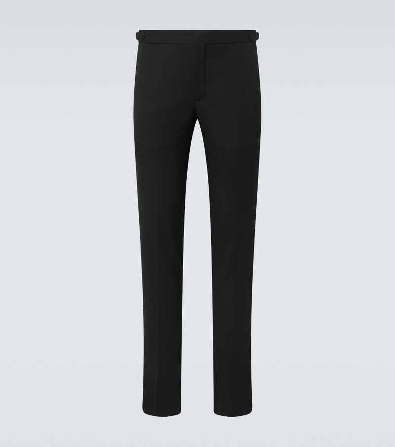 Luca wool tuxedo pants - 1