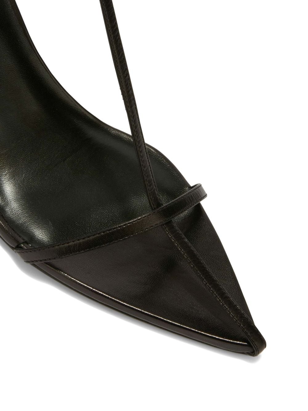 high leather sandals - 5