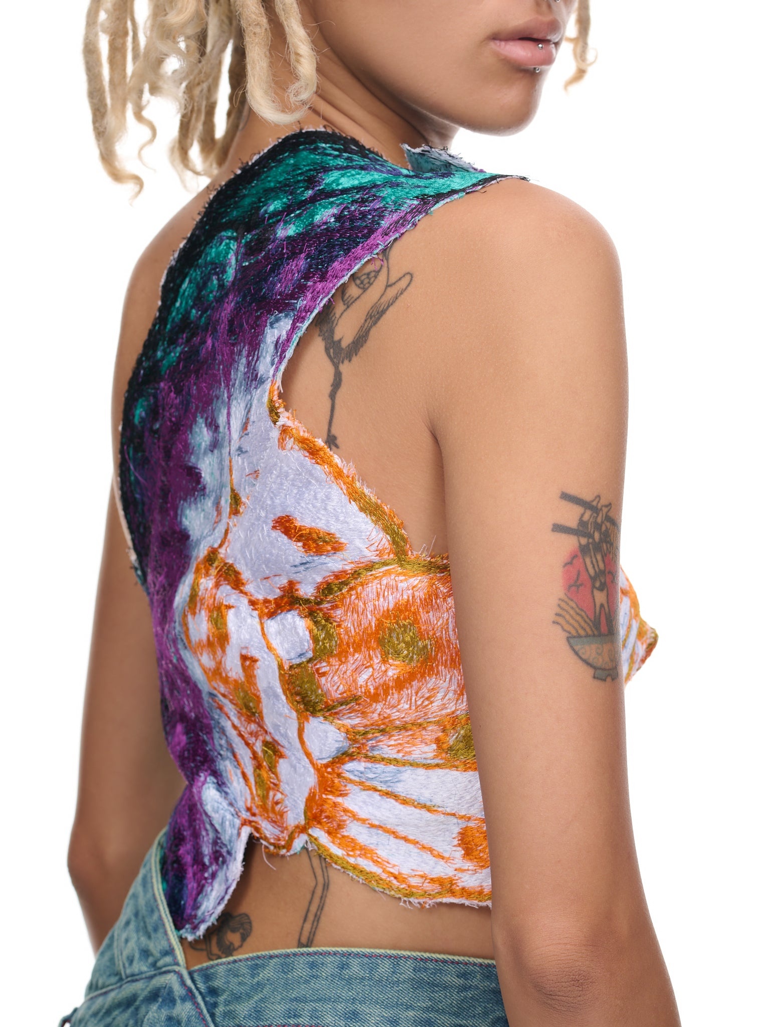 Embroidered Butterfly Top - 5