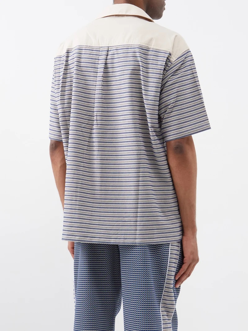 Khorba cotton-blend short-sleeved shirt - 10