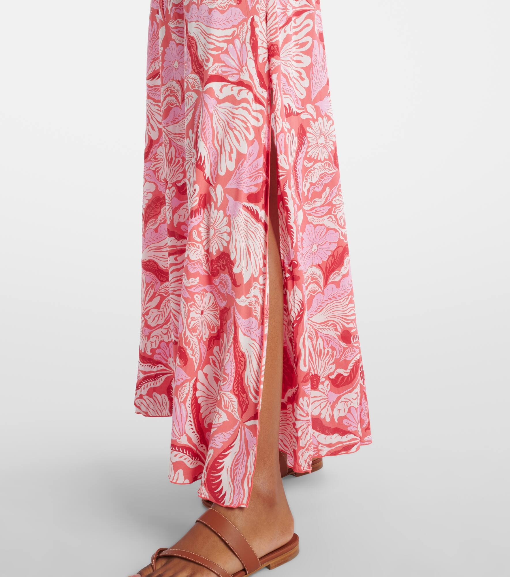 Cara floral maxi dress - 5