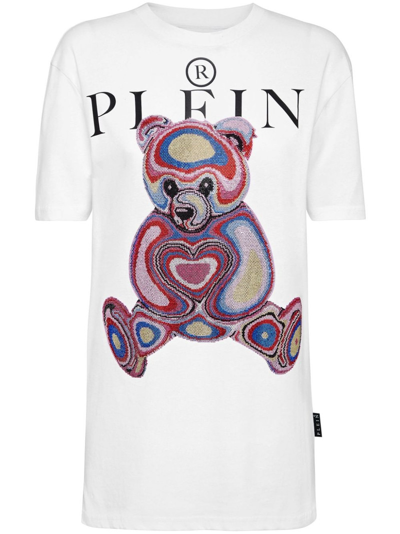 logo-print cotton T-shirt 1