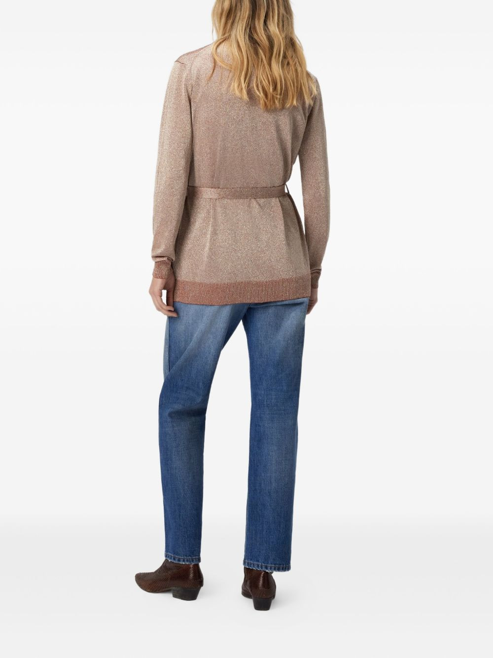 belted cardigan - 3