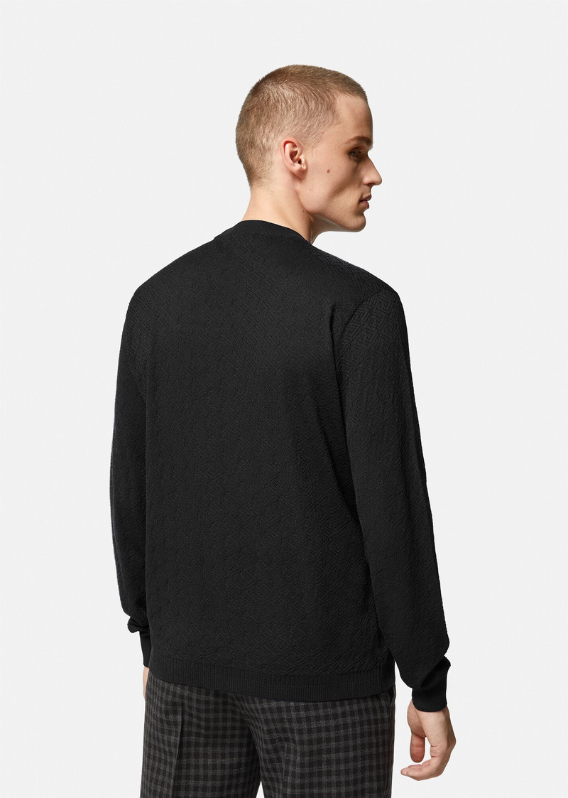 La Greca Silk Blend Sweater 4