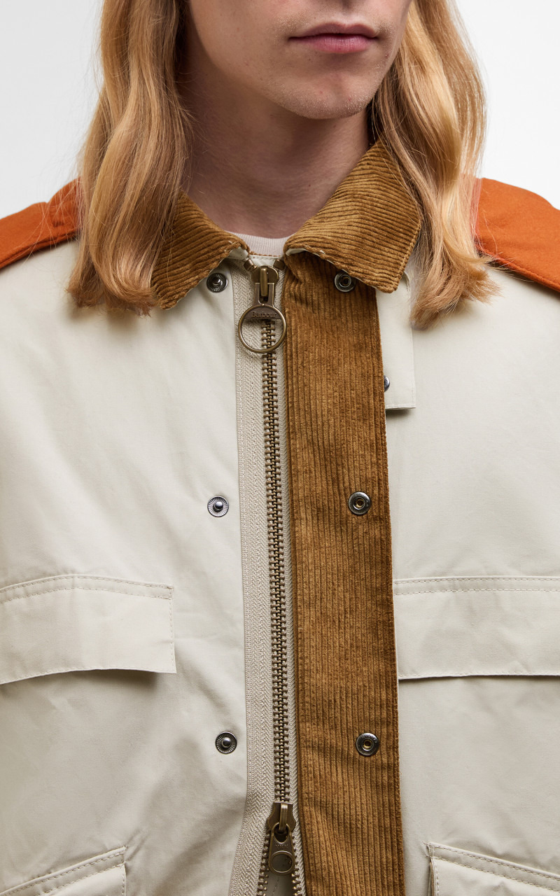 X KAPTAIN SUNSHINE BEDALE FIELD COAT CLAY - 6