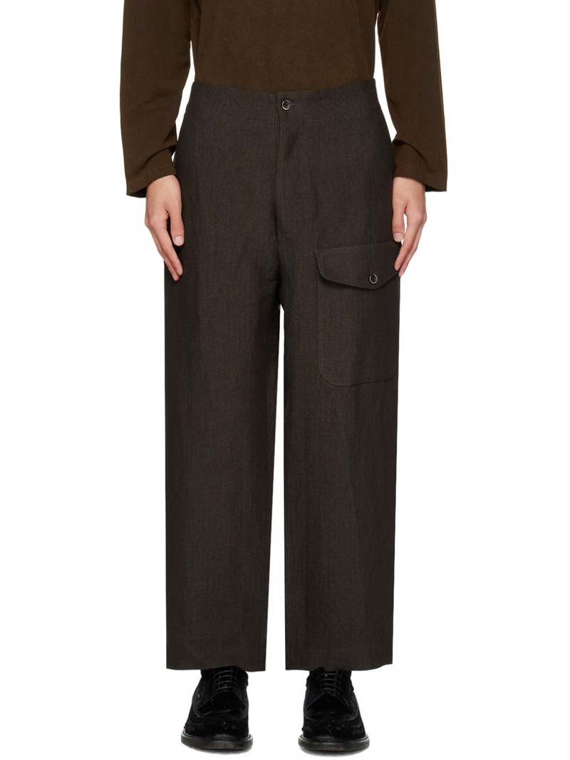 Brown Paxton Trousers - 1