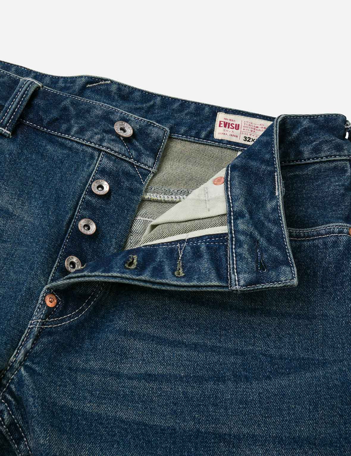 Washed Handbrush Houndstooth Daicock Print Slim Fit Jeans #2010 - 9