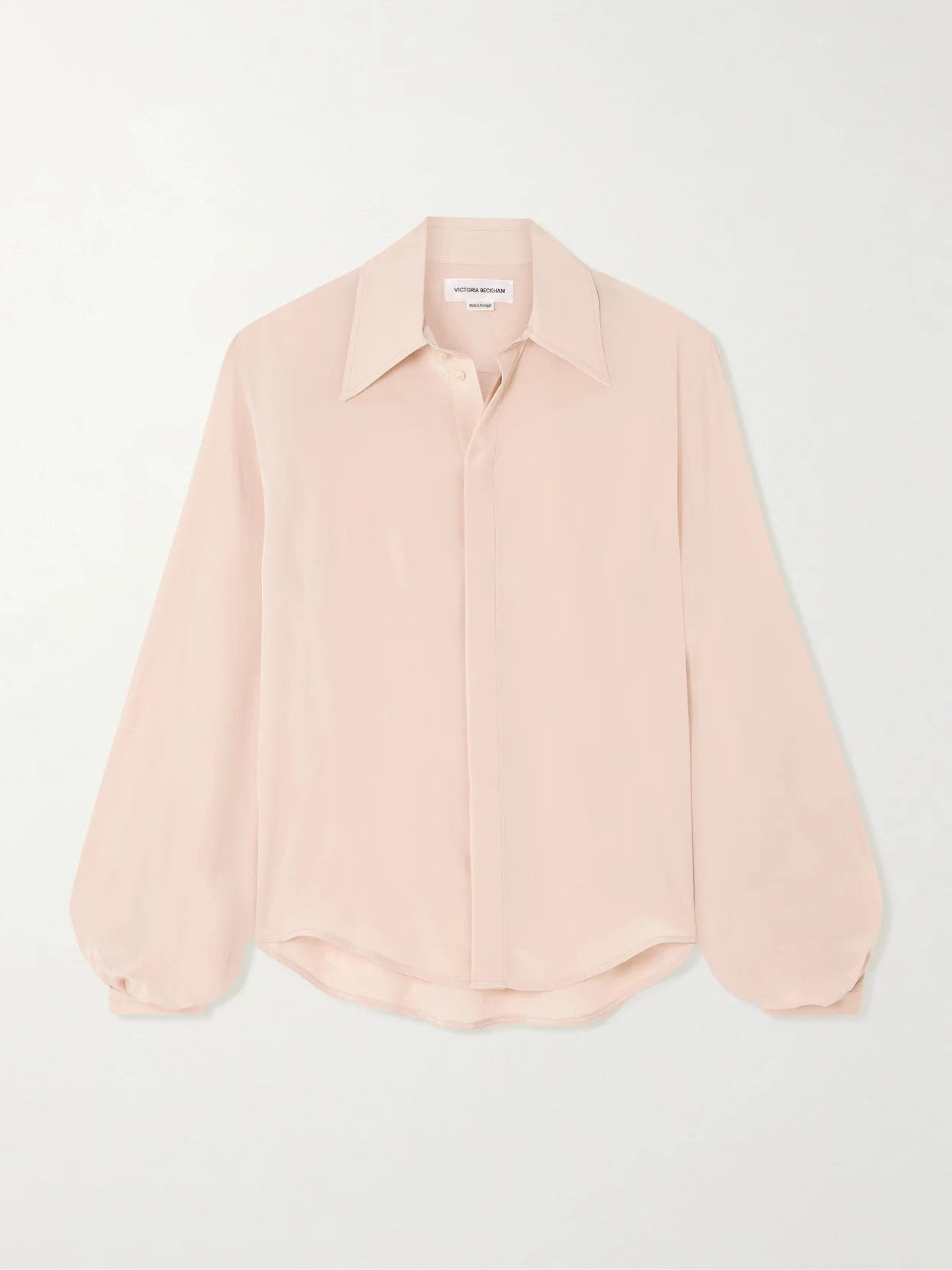 Silk Crepe De Chine Shirt - 1