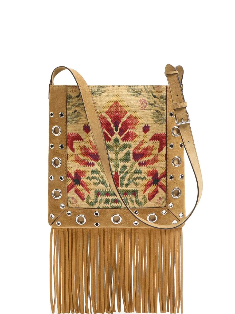 Nellcôte suede shoulder bag - 1