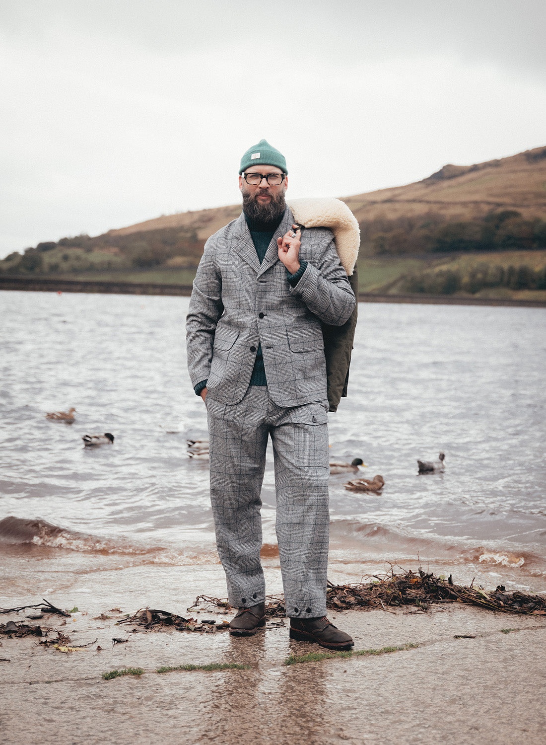 Sandy Irvine Jacket in POW Check - 2