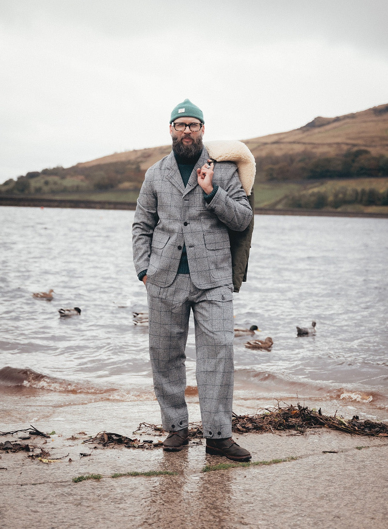 Nigel Cabourn Sandy Irvine Jacket in POW Check outlook