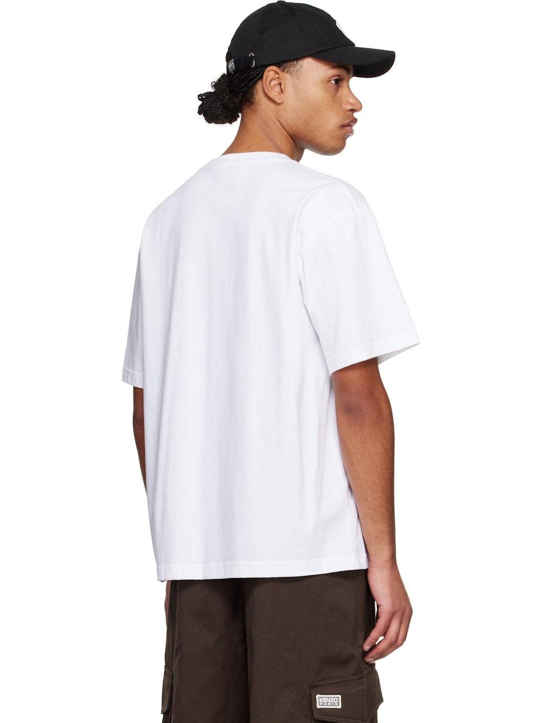 White Kenzo Paris Oversize Boke Flower 2.0 T-shirt - 3