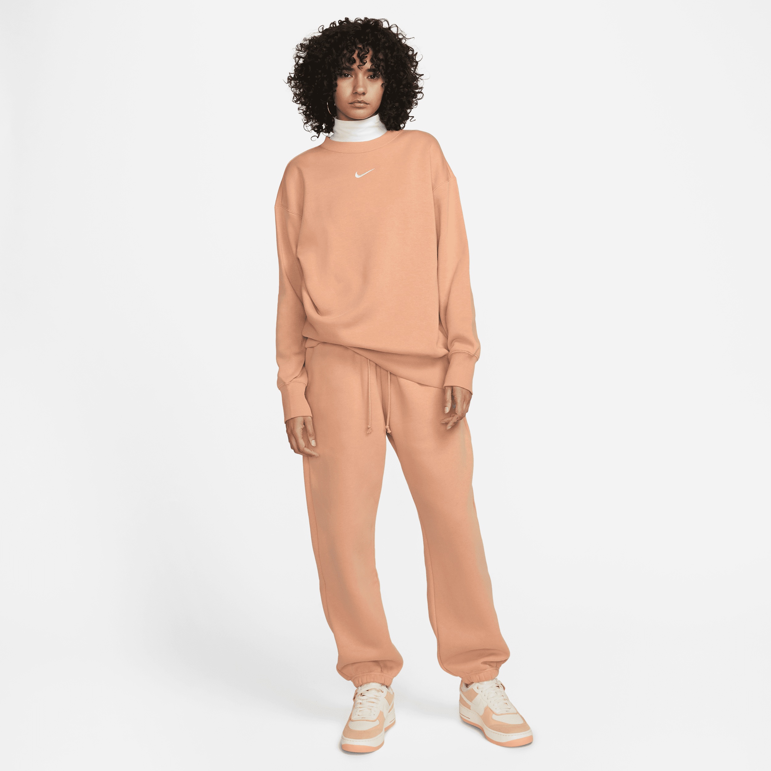 Women's Nike Sportswear Phoenix Fleece High-Waisted Oversized Sweatpants - 8