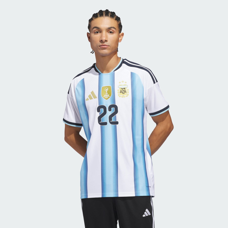 Argentina 26 Home Martinez Authentic Jersey 4