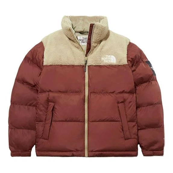 THE NORTH FACE Eco Nuptse Fleece Jacket 'Brown' NJ3NL55J - 1