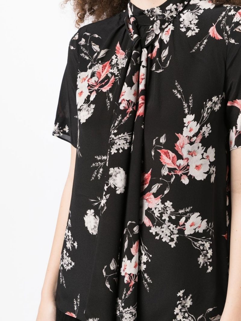 Michaela floral-print blouse - 5