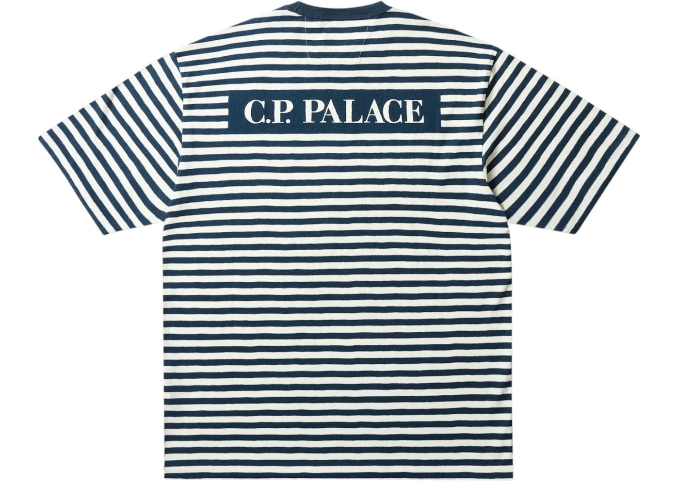 Palace x C.P. Company Jersey Printed T-Shirt Navy - 2