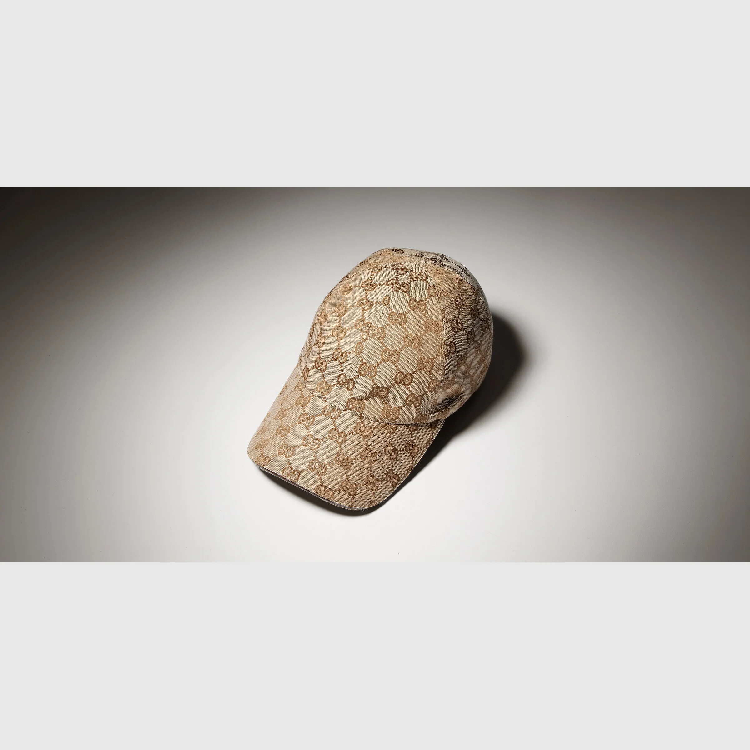 GG cotton canvas baseball hat - 1