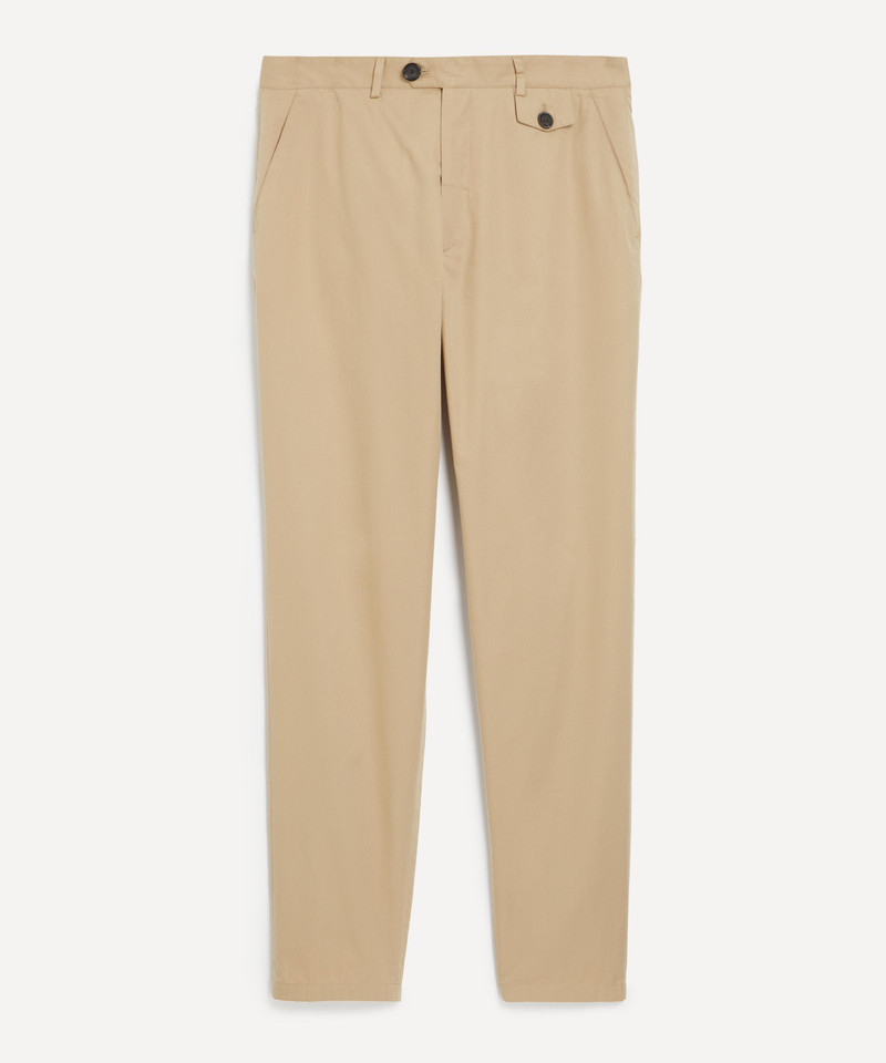 Ashdown Beige Fishtail Trousers 1