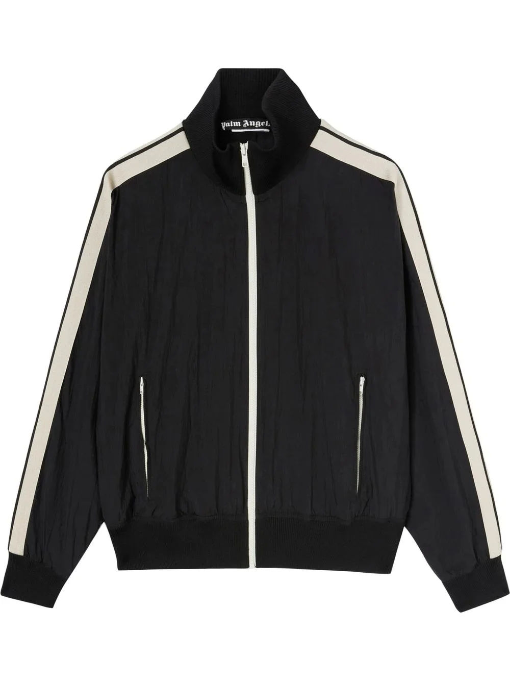 logo-print track jacket - 1