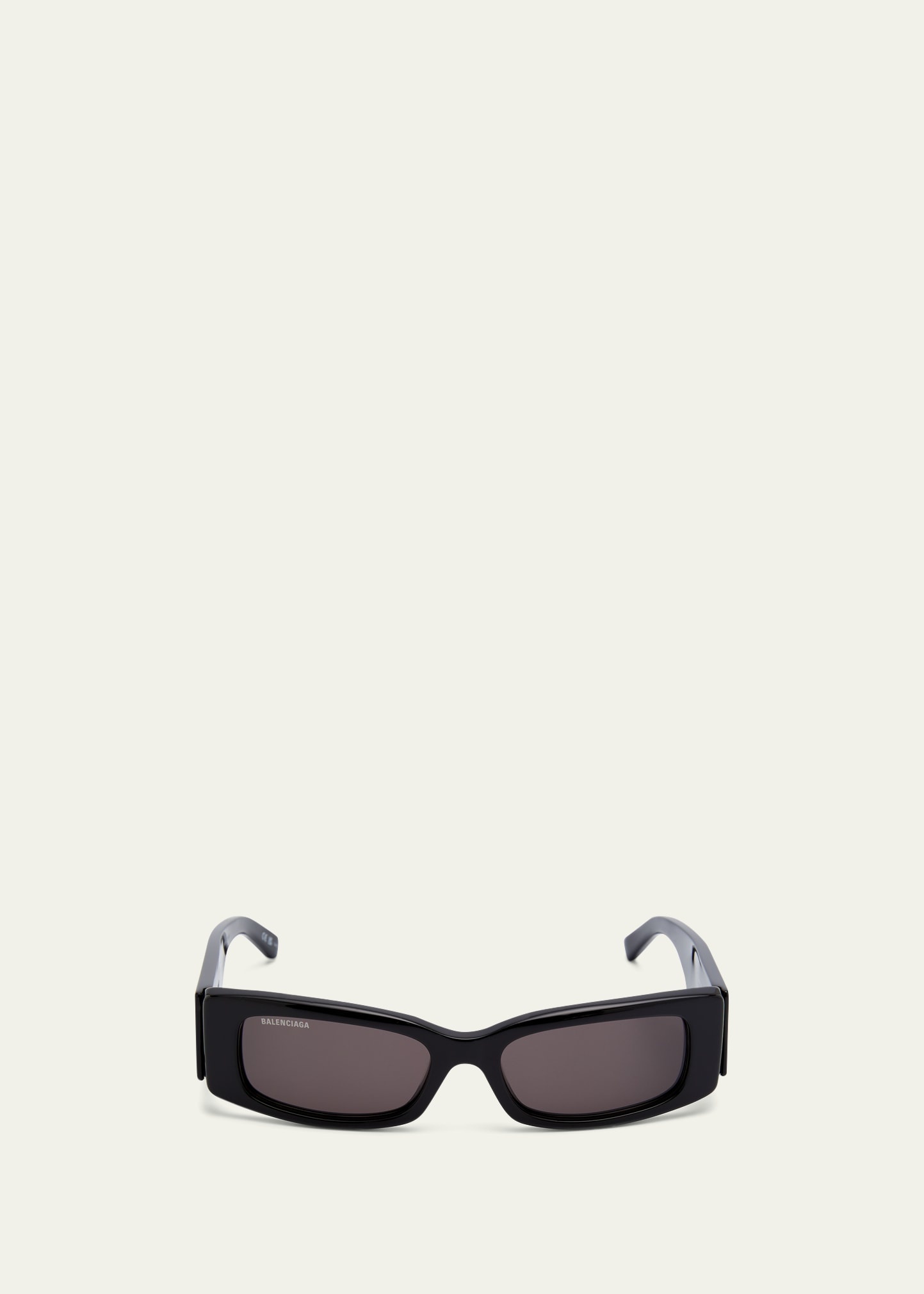 Men's Maxi Logo Recycled Acetate Rectangle Sunglasses - 3