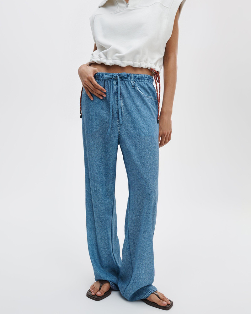 rag & bone rb Miramar Phoebe Crinkle Pant outlook
