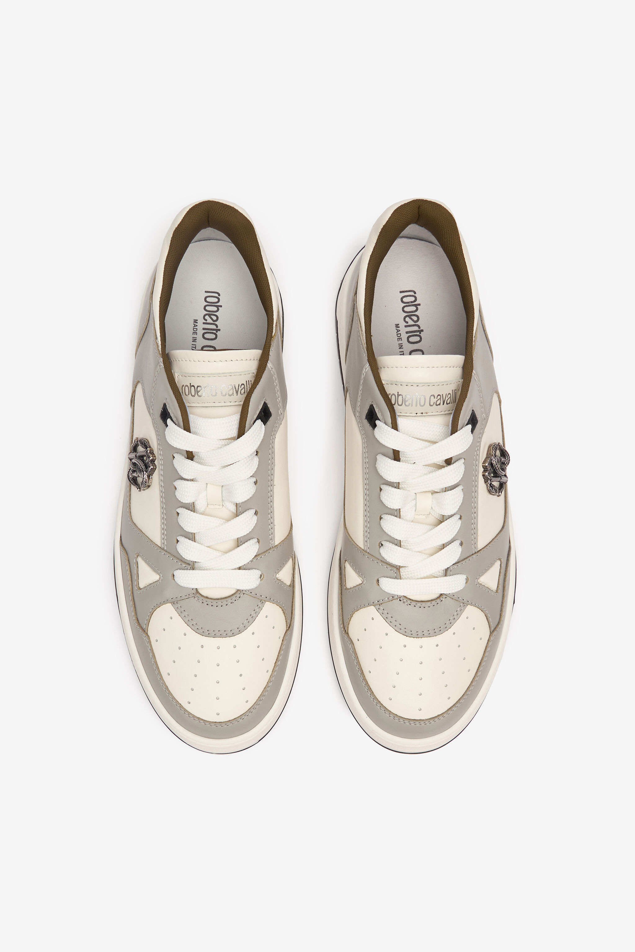 Sneakers With Mirror Snake Monogram - 6