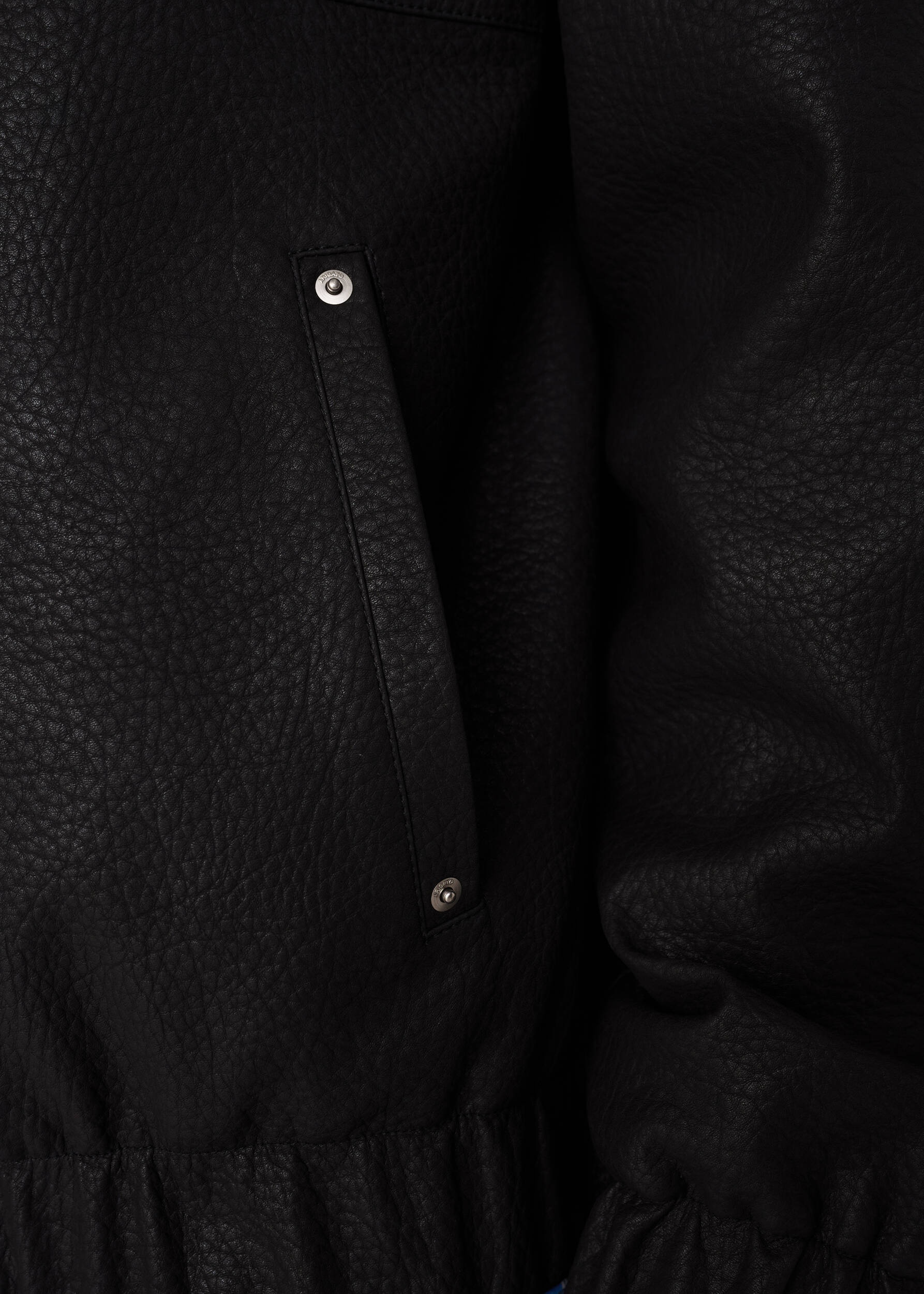Pebbled Hooded Jacket - 5