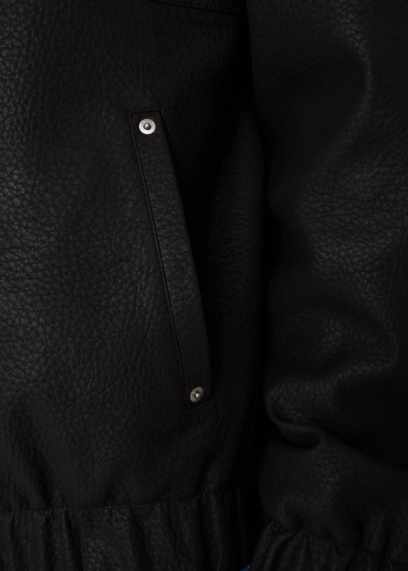 Pebbled Hooded Jacket 5