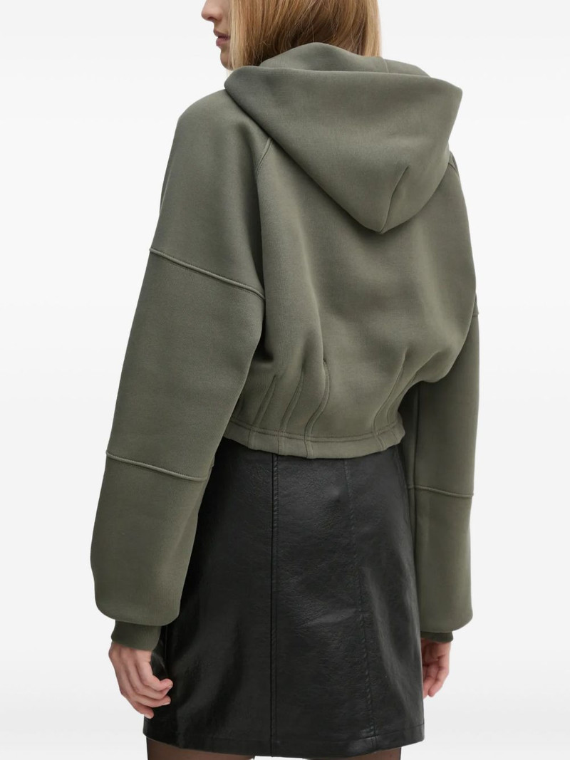 cinched-waist hoodie 3