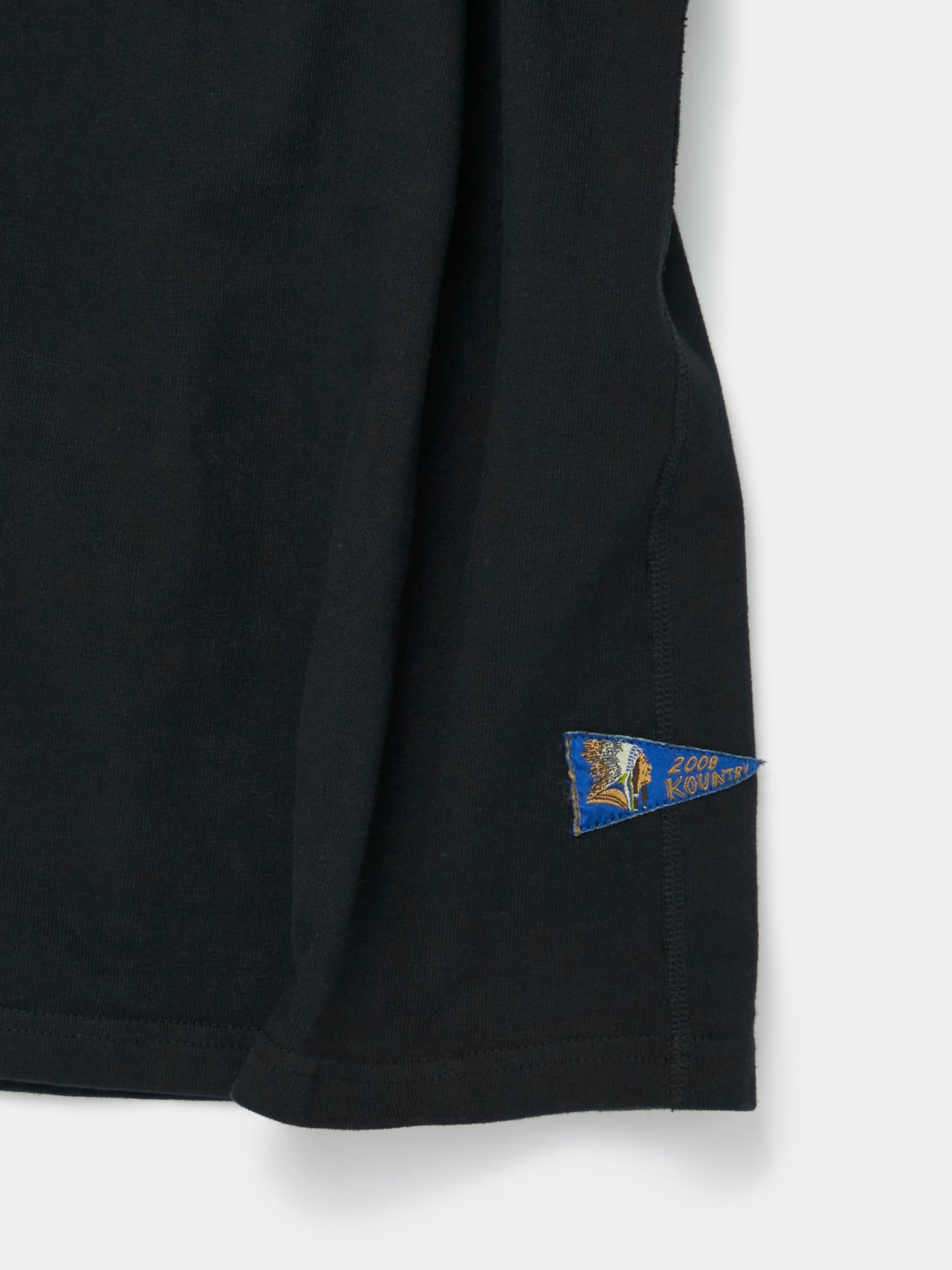 BUTTERFLY POCKET CONCHO TEE (BLACK) - 3