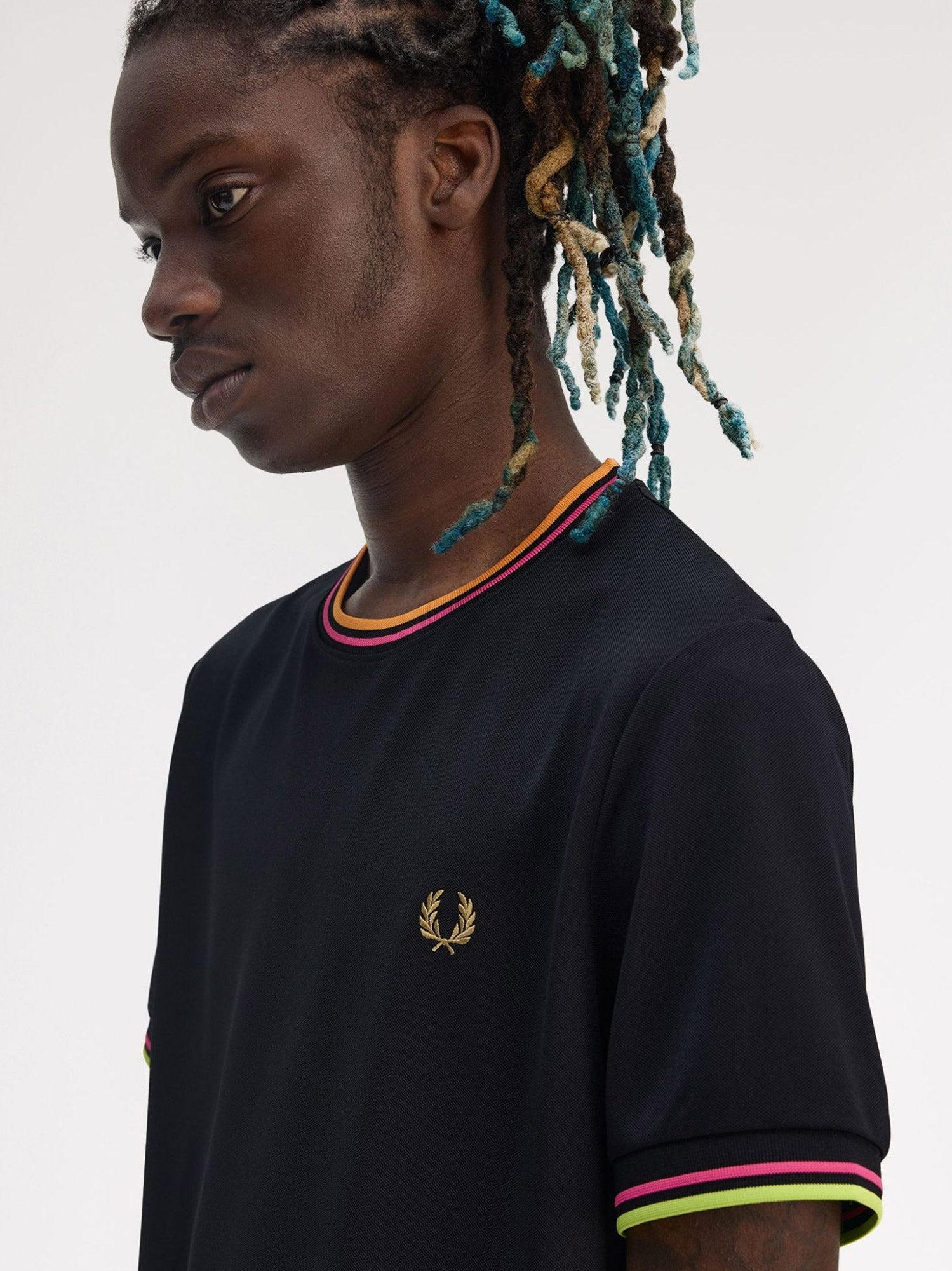 Fred Perry On Court Twin Tipped Recycled Polyester T-Shirt - 4