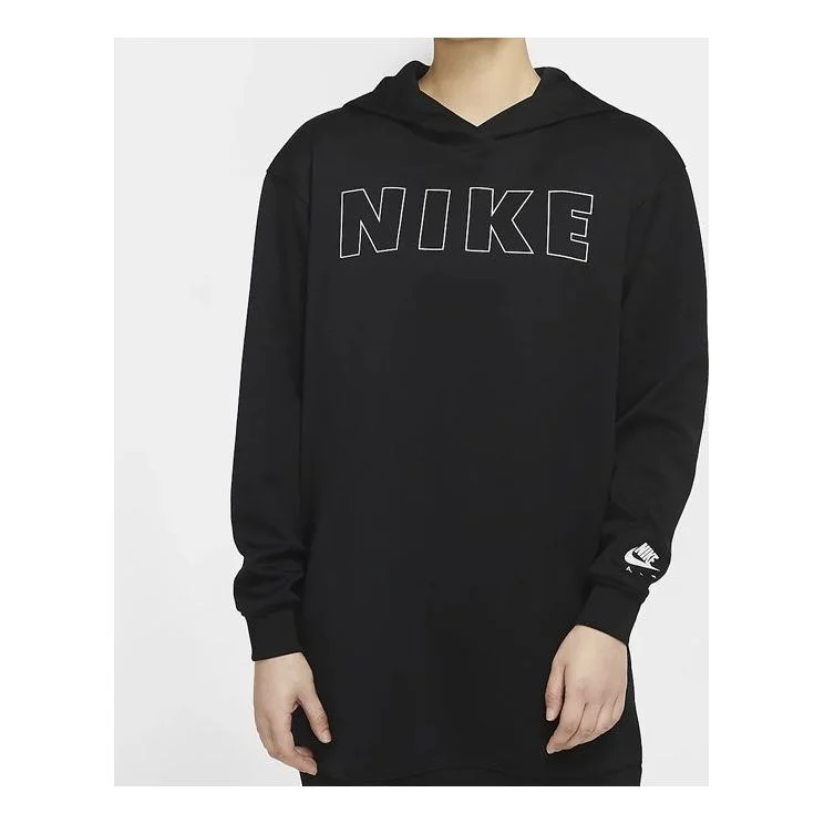 (WMNS) Nike AS Sportswear Hoodie 'Black' CJ3113-010 - 1
