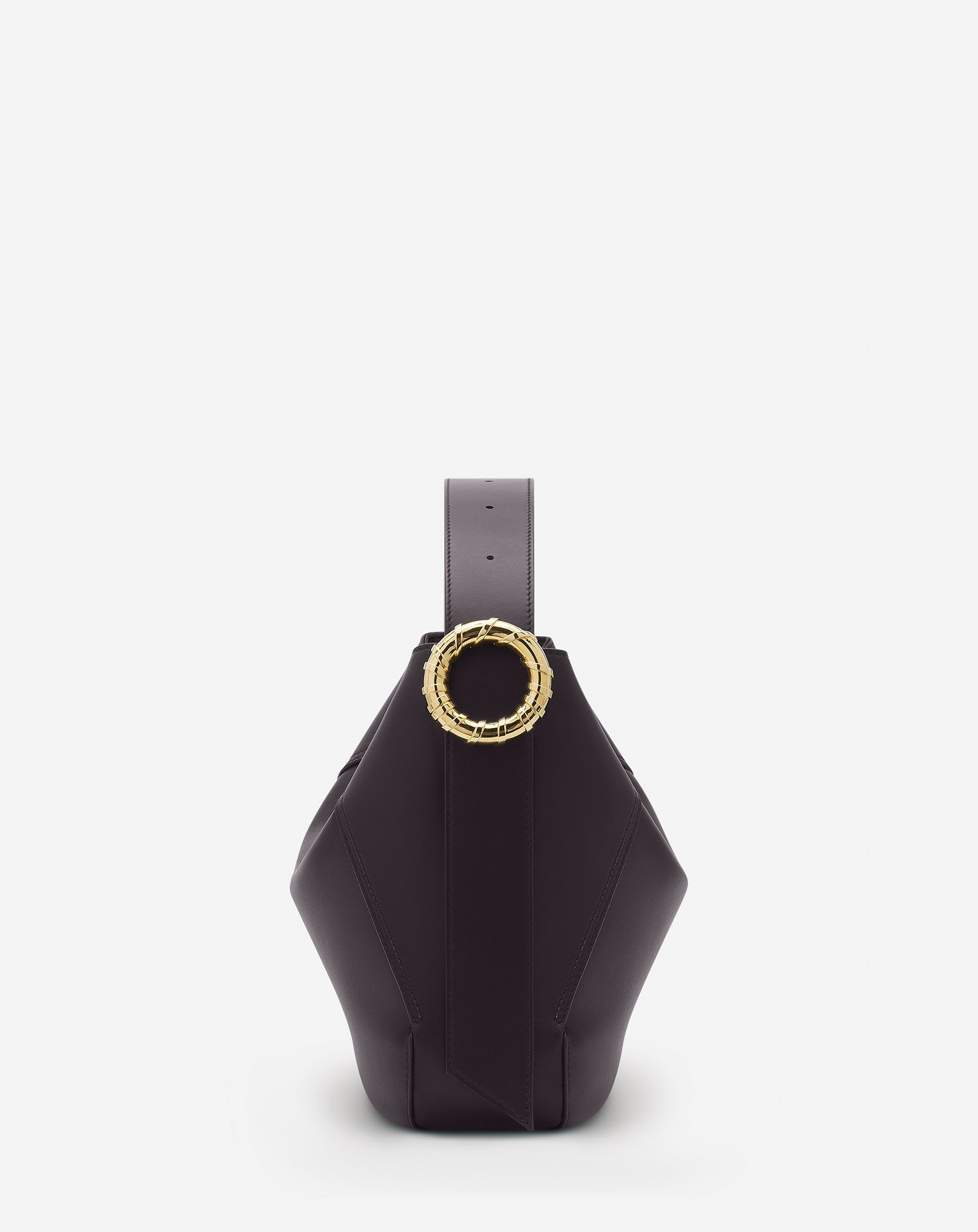 LEATHER MELODIE HOBO BAG - 1