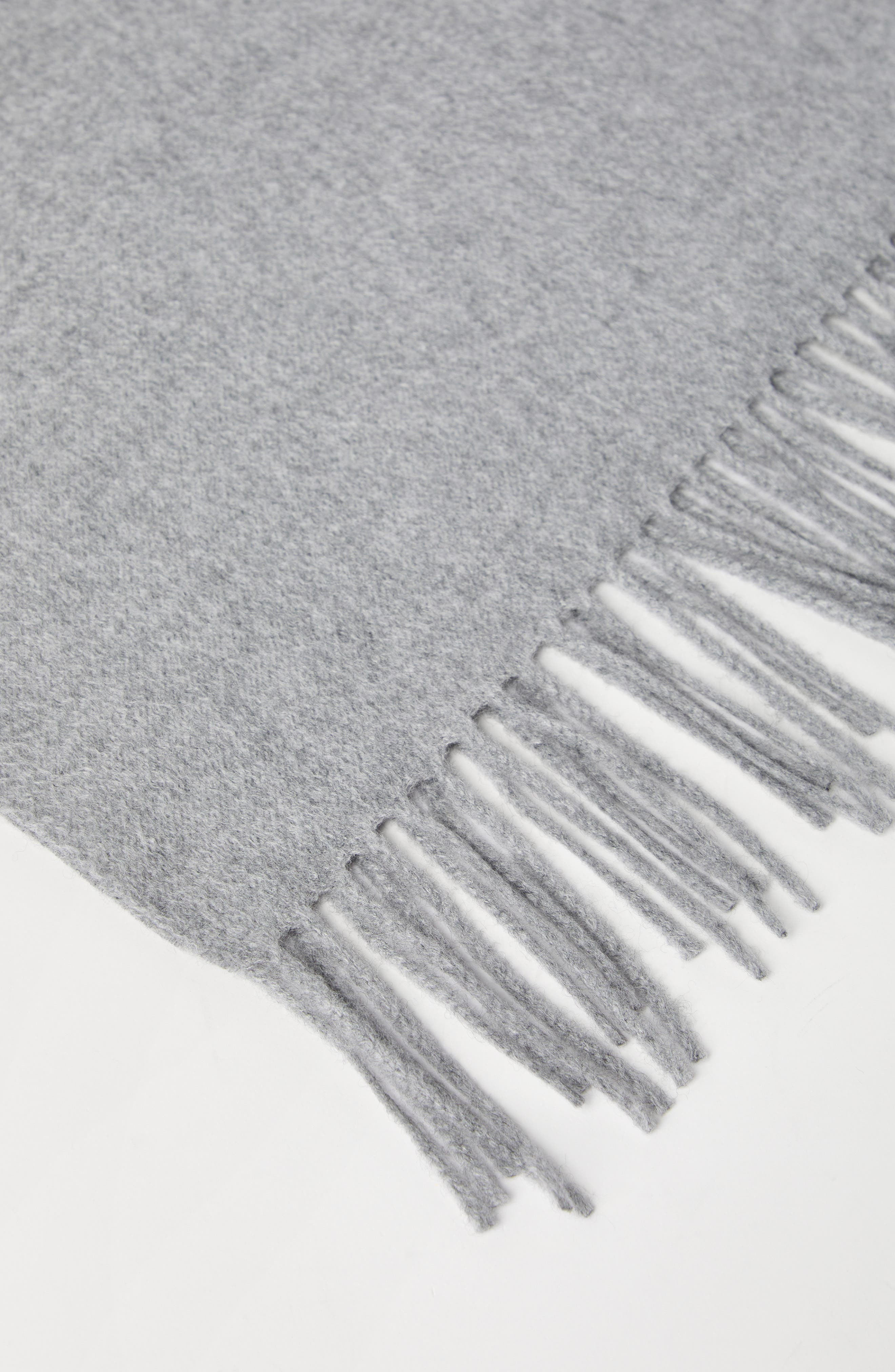 Brunello Cucinelli Double knit scarf in Light Grey at Nordstrom - 3