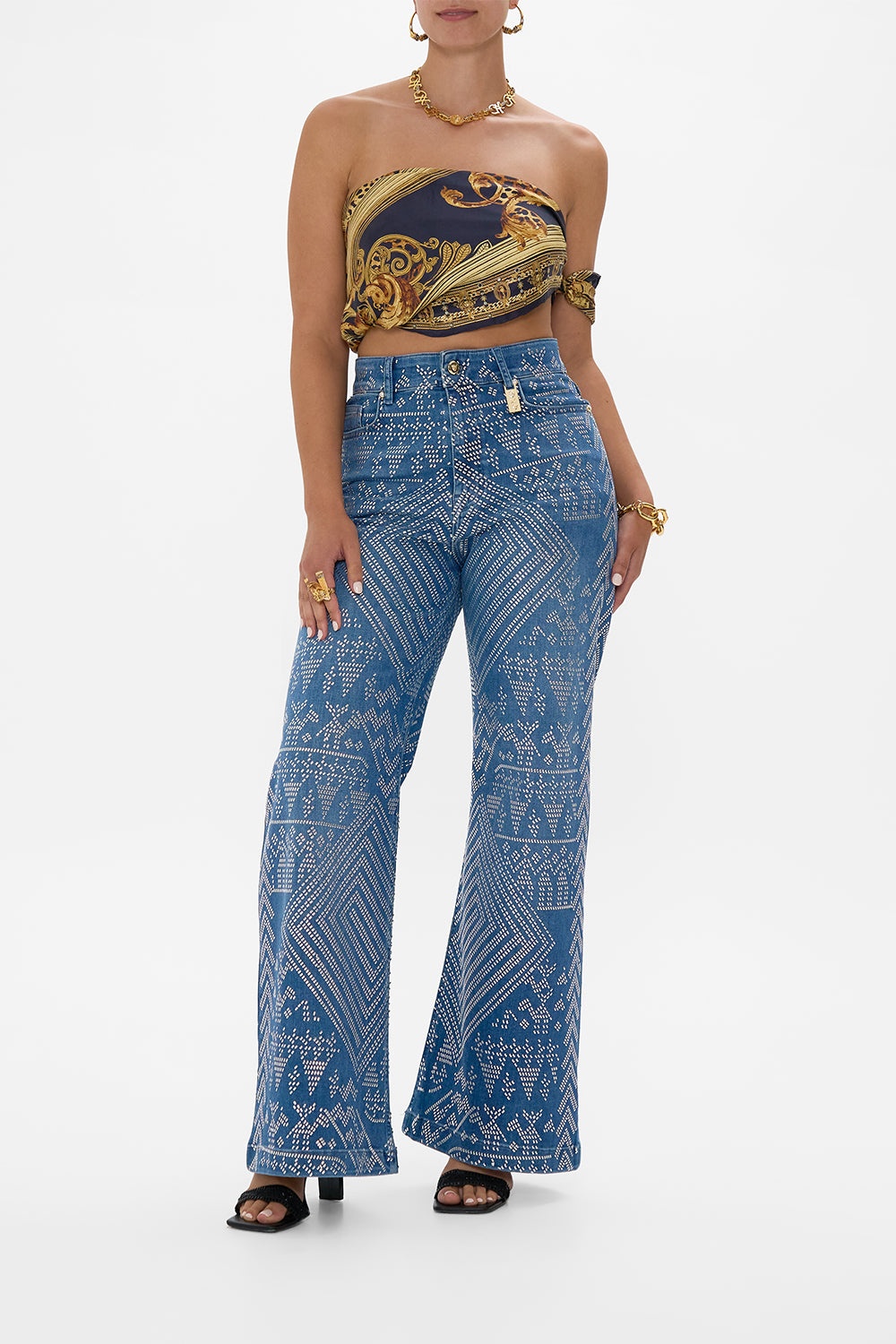 JENNA DESERT REIGN HIGH WAISTED FLARE - 8