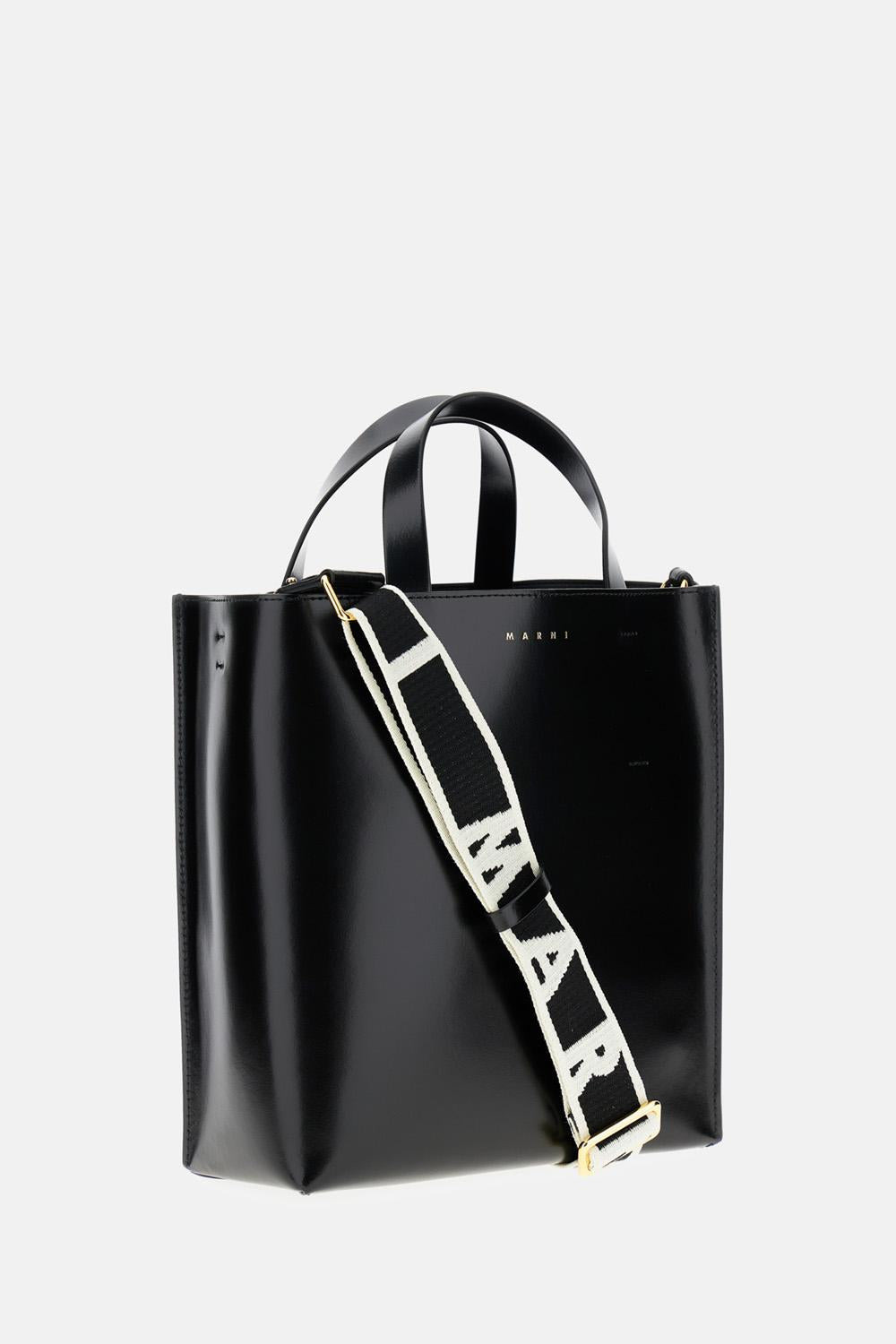 MUSEO SMALL LEATHER TOTE BAG - 2