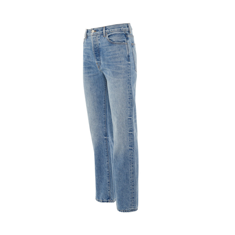 AMIRI Straight Fit Jeans in Rosebowl outlook