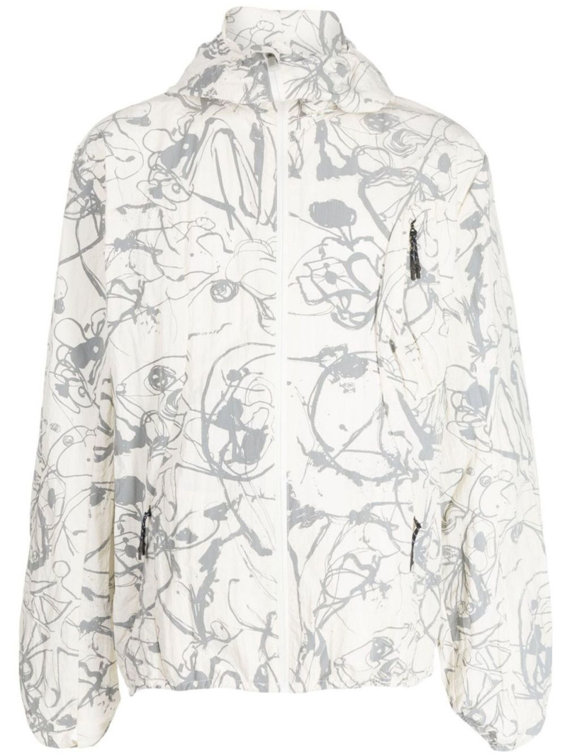 graphic-print jacket 1