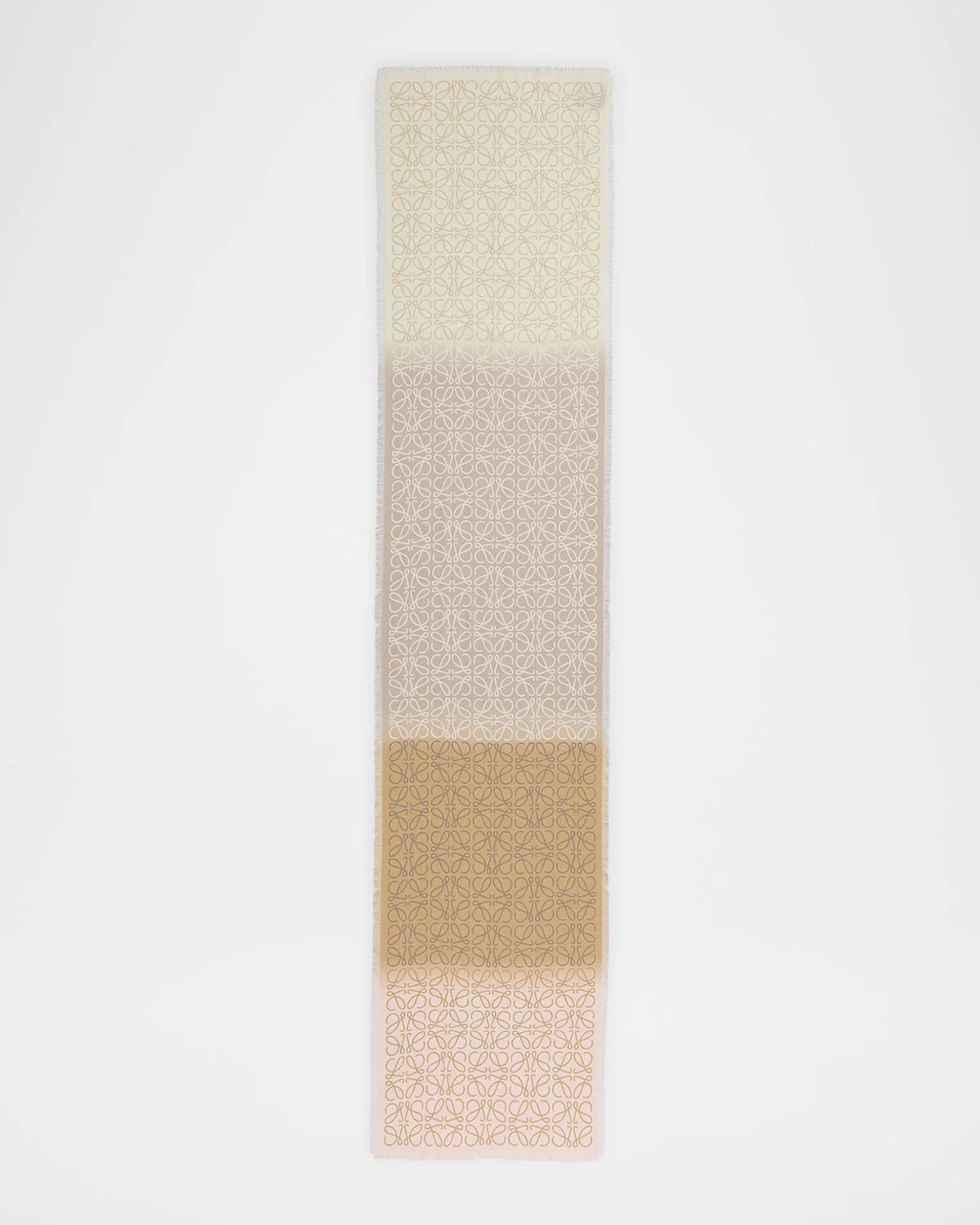 Anagram Wool Silk Scarf - 1