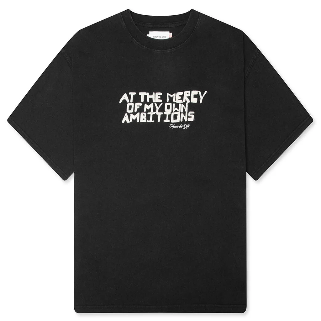 AMBITIONS TEE - BLACK - 1