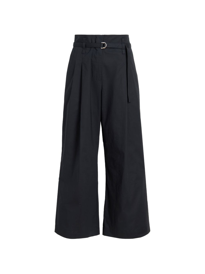 belted pleated trousers 1